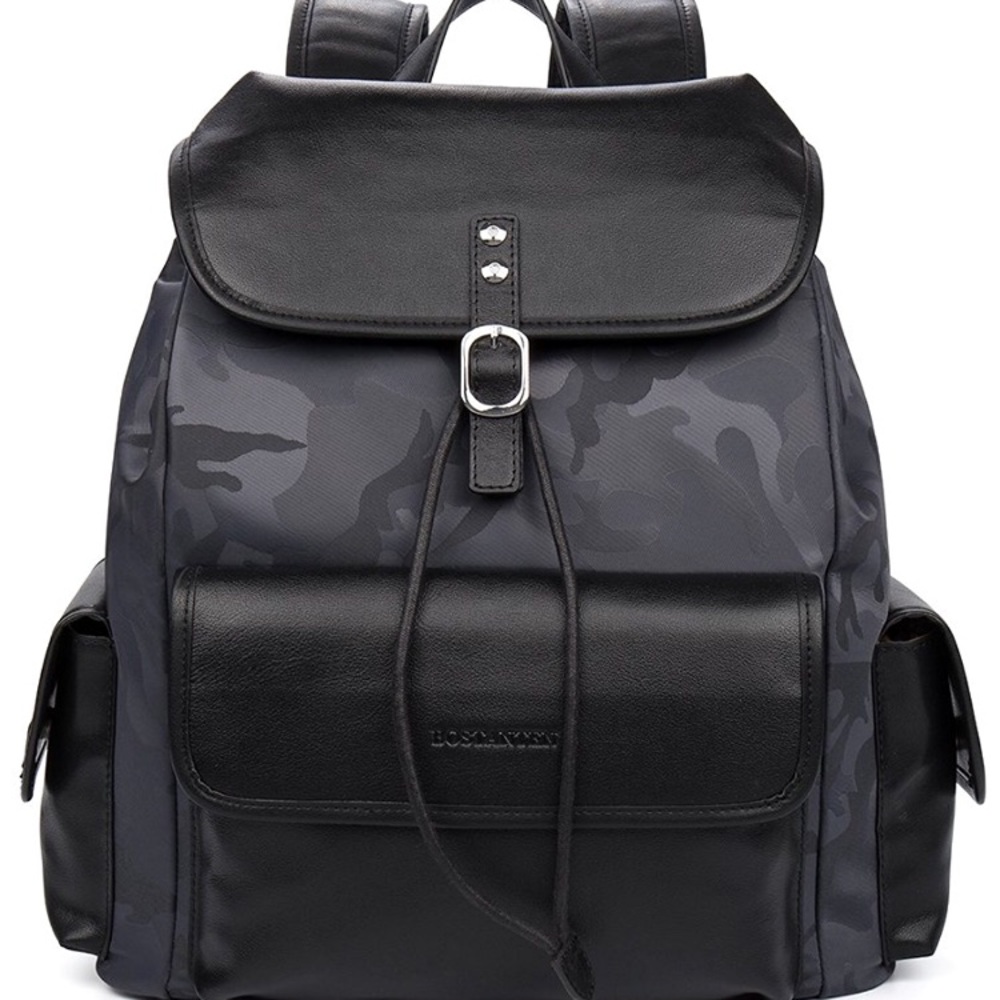 BOSTANTEN Leather Backpack